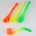 Image 1 of Neon Glass Bent Smokey Pipe