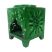 Medium Sun Square Jali Oil Burners - Green