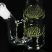 Image 3 of Chongz Chainsaw 32cm Honeycomb Diffuser Ice Bong